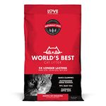 Kent Pet Group 62100615: World's Best Cat Litter Multiple Cat Unscented Cat Litter, 15 Lbs