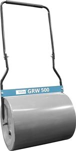 Güde Rasenwalze GRW 500 (49,5 cm Arbeitsbreite, ø 40 cm, befüllbar mit Wasser/Sand bis zu 62 L, Abstreifschiene, zur Rasen-Aussaat Vorbereitung oder zum Andrücken des frisch verlegten Rasens)