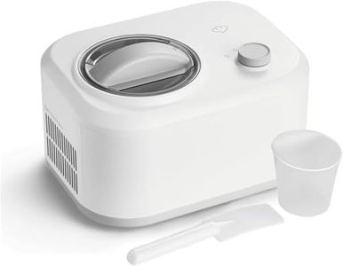 SPRINGLANE Eismaschine Eni 1 L mit selbstkühlendem Kompressor 100 W, Eiscremebereiter mit entnehmbarem Eisbehälter