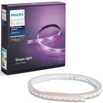 Philips Hue Gen 4 Smart Light Strip (White & Color Ambiance) 20W Base 2 Meters, Bluetooth & Zigbee Compatible (Hue Bridge Optional), Compatible with Alexa & Google