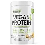 Vegan Protein Powders - Plant Based Vegan Protein Powder 1kg Soy Free Protein Powder (Vanilla)