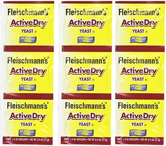 Fleischmann's Active Dry Yeast,0.25 Ounce, 9 Count