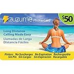 Zuzume $50 Prepaid Phone Calling Ca
