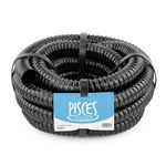 Pisces 1in (25mm) Corrugated Black Flexi-Hose (by The Metre)