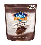 Blue Diamond Dark Chocolate Flavored Oven Roasted Almonds, 25 Oz by Blue Diamond Almonds