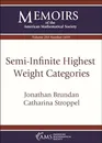 Semi-Infinite Highest Weight Categories Buch American Mathematical Society