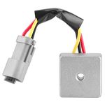 Gorgeri Electrical Rectifier Rectifier Voltage Regulator Accessory for Club Car Precedent Gas Golf Cart 2004‑Up 1025159‑01 102803301 Replacement