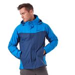 Peter Storm Men’s Lakeside 3-in-1 Jacket with Removable Fleece Midlayer & Rollaway Hood, Waterproof & Breathable Raincoat (UK, Alpha, XL, Regular, Regular, Navy)