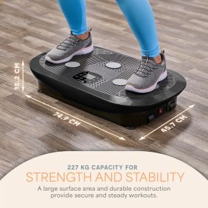 LifePro Rumblex Plus 4D Vibration Plate – Full Body Exercise Machine