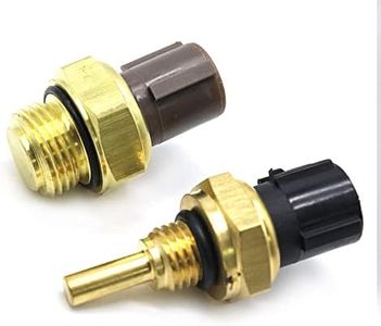 FANHAY 2PCS 37760-P00-003 37870-PJ7-003 Coolant Temperature Sensor & Cooling Fan Switch for Honda Civic Odyssey Accord Acura for Isuzu