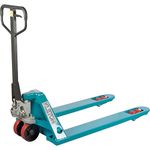 Heavy-Duty Hydraulic Pallet Truck, Steel, 48" L x 27" W, 6600 lbs. Capacity