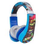 Headphones for Kids Ninja Turtles Kid Safe 2 Children Friendly Headphones Volume Limited On Ear Headphones for Children (Ninja Turtles)