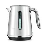 Sage - The Soft Top Luxe Quiet Electric Kettle - Fast Boil, Opens Softly, Elegant Design - 1.7 L Capacity, Cordless, 2400 W - Brushed Stainless Steel