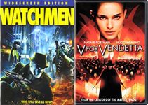 V for Vendetta VS The Watchmen DVD - Alan Moore Comic movie 2 Set