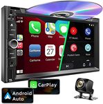 Double Din Car Stereo with Carplay&