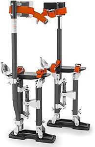 GypTool Pro 18" - 30" Magnesium Drywall Stilts - Gray