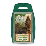 Top Trumps Wonders of the Ancient World Classic Card Game, Learn about Great Pyramid of Giza, Mecca and the Great Wall of China in this educational packed game, gift for ages 6 plus