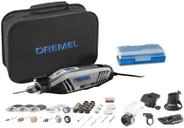 Dremel 4300-5/40 High Performance Rotary Tool Kit with LED Light- 5 Attachments & 40 Accessories - Ideal for Grinding, Cutting, Wood Carving, Sanding, and Engraving
