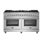 Forno Massimo 60″ Freestanding Dual Fuel Range