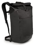 Osprey Transporter Roll Top Laptop Backpack, Black