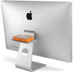 Twelve South BackPack for iMac and Apple Displays | Hidden Storage Shelf for Hard Drives and Accessories (silver), 3.6 x 11.2 x 18.9 cm