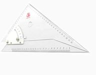 SIMRAH Adjustable Set Square 12 inch TRANSPARENT