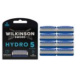 Hydro 5 Skin Protection For Men | Hydrating Gel & Precision Trimmer | Pack of 8 Razor Blade Refills