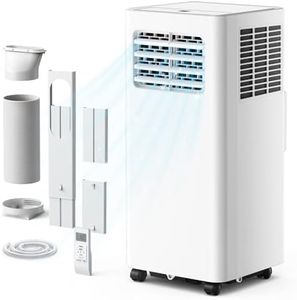 EUHOMY 10000 Btu Portable Air Conditioners, 4 in 1 Portable AC with Cool, Dry, Fan, Sleep Modes, Room Air Conditioners with 52dB & 24H Timer, with Remote, for Bedroom, Rooms, Apartment up to 450 Sq.Ft