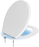 AQUATIZ Night Light Round Toilet Se