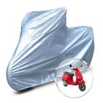 Neodrift 'SilverMax' Bike Cover for Vespa Urban Club (All-Weather Motorcycle Protection, Water & UV Resistant, Dustproof, Windproof).