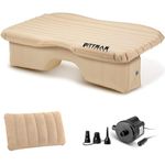 Pittman Outdoors PPI-TAN_TRKMAT Inflatable Rear Seat Car Air Bed Mattress | Full-Size, 5 Feet in Length | Fits Most Crossovers, SUV's and Mid-Size Trucks