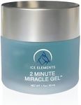 Ice Elements 2 Minute Miracle Gel | 1.7oz | Non Abrasive Face Exfoliator | Hydrating, Pore Minimizer, & Clarifying Skin Care | Made With Green Tea and Ginger | Skin Treatment and Makeup Prep