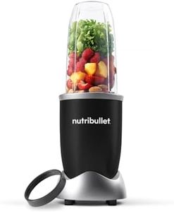 nutribullet Pro, 900 Watt Leistung, Einfach und schnell in der Anwendung, Kompakt, Leicht zu reinigen, Mit 700 ml Becher, Smoothiemixer, Smoothie Maker, Elektrischer Mixer, Schwarz, NB904B