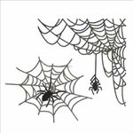 XMZZMX Shadow Halloween Spider Spider Web Metal Cutting Dies for Card Making, Paper Embossing Die-Cuts Kit Storage Pockets Supplies, Scrapbooking Stencils