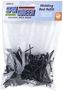 MindWare Spin-Gineer Welding Rod Refill Pack – Engineering Activity for Kids Ages 8 & Up – Includes 100 Pieces