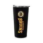 Rico Industries NHL Hockey Boston Bruins 18oz Soft Touch, Easy Grip Tumbler