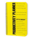 AccuPrints Daily Planner Undated, Schedule Your Day, Manage to-do List, Goals Tracker, Wellness Tracker - 3 Month Planners (Productivity Daily Planner)
