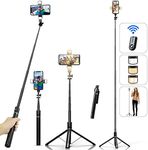 Selfie Stick Phone Tripod with Remo