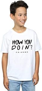 Friends Boys How You Doin? T-Shirt White 9-11 Years