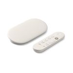 Google TV Streamer (4K) – Fast streaming entertainment on your TV with voice search remote – Watch movies, shows, live TV and Netflix in 4K HDR – Smart home control – 32 GB of storage – Porcelain