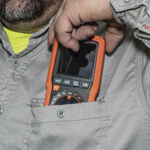 Klein Tools Digital Multimeter MM450 – Auto-Ranging, Backlit Display