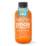 Angry Orange Pet Odor Eliminator for Home - 8oz Dog and Cat Pee Smell Remover for Carpet, Grass, Tile and Furniture - Citrus Concentrate, Makes 128oz of Liquid