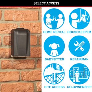 Master Lock XL Key Safe – Extra Large Outdoor Key Storage Box