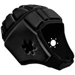 EliteTek Soft Padded Helmet Headgear Protection: 7on7 Tournaments, Flag Football, Team Sports, Training, Rugby, Lacrosse, Soccer, Practice & Epilepsy FITS Youth & Adult! (Black, XS)