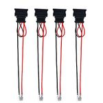 Danbojit 4 Pack Speaker Wiring Harness Replacement for Volkswagen Speaker Harness VW Golf Passat Beetle Eos Jetta Car Speaker Connector Harness Adapter