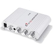 PolarLander Power Car Amplifier Hi-Fi 2.1 MP3 Radio Audio Stereo Bass Speaker Booster Player for Motorbike Home No Power Plug