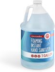 1 Gallon Foaming Hand Sanitizer Refill for Hand Sanitizer Pump and Automatic Dispensers, Fragrance Free and Alcohol Free Hand Sanitizer for Sensitive Skin, Liquid Hand Sanitizer Refill