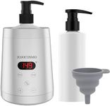 JOJOCOSMO Professional Massage Oil Warmer with 2 Oil Lotion, 250ml Digital Massage Oil Heater, Lotion Warmer Dispenser, Automatic Heated Lotion Massage for SPA, Salon, Home Massage