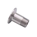 DERNORD Sanitary Male Threaded Pipe Fitting to TRI CLAMP (3/4"NPT-1.5"TC)