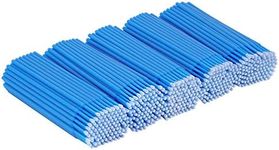 Cuttte 500 PCS Disposable Micro Applicators Brushes Latisse Applicator for Eyelashes Extensions and Makeup Application (Head Diameter: 2.5mm)